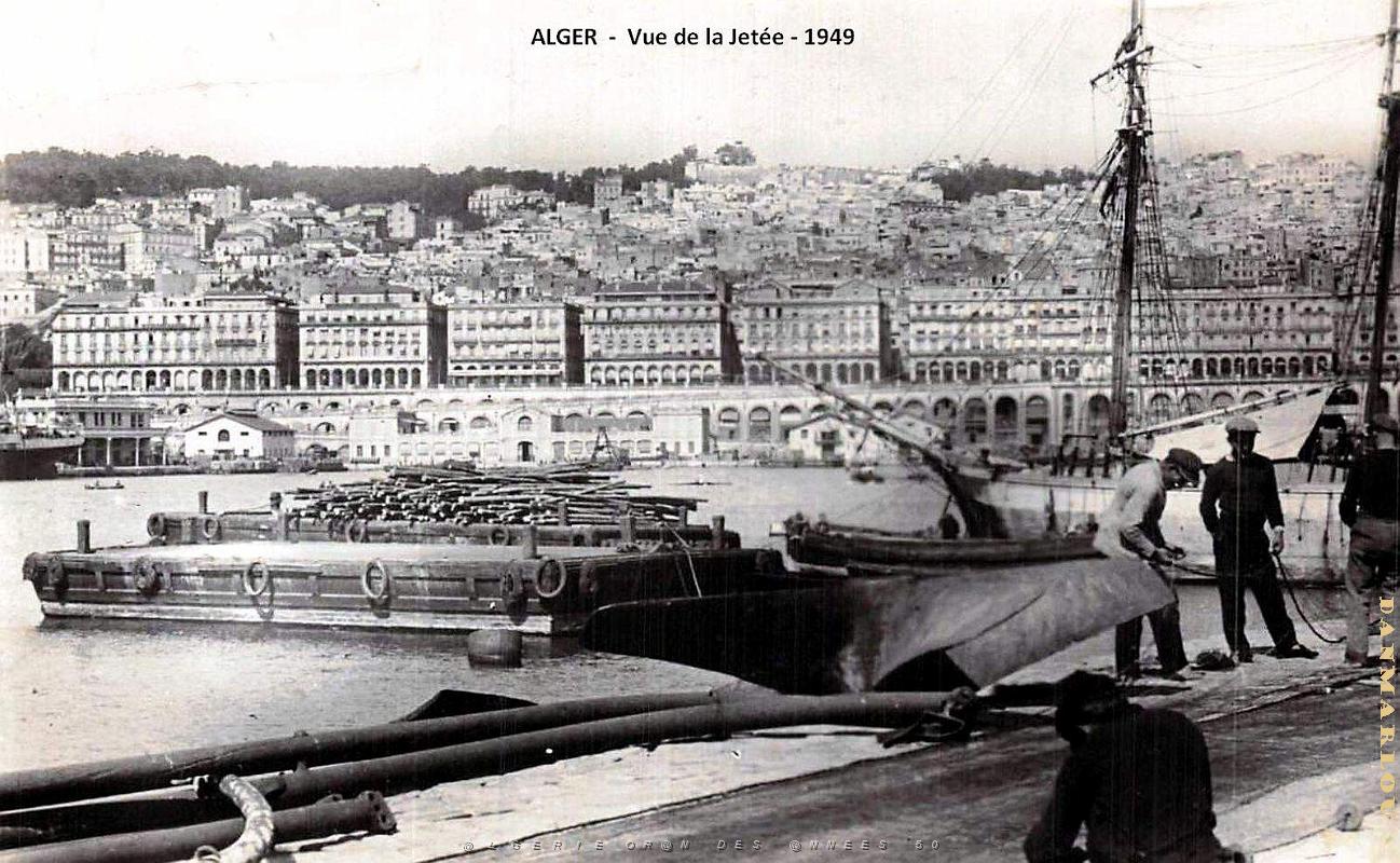 Alger - Vue de la Jetee - 1949.jpg